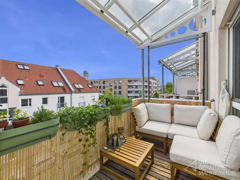 Großer Balkon